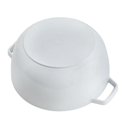 Staub Essential French Oven: 5 QT, White
