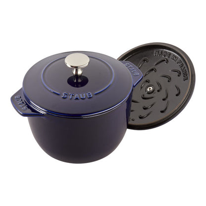 Staub Petite French Oven: 1.5 QT, Dark Blue