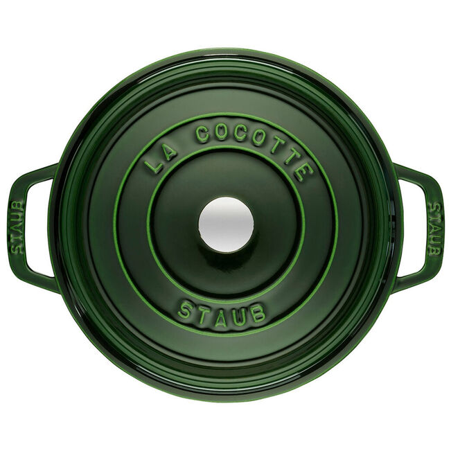 Staub Round Dutch Oven: 4 QT, Basil