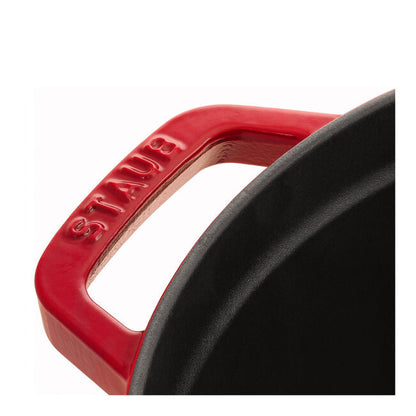 Staub Round Dutch Oven: 4 QT, Cherry