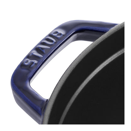 Staub Round Dutch Oven: 4 QT, Dark Blue