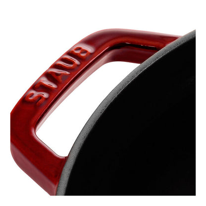 Staub Round Dutch Oven: 4 QT, Grenadine