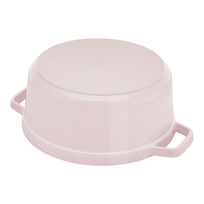 Staub Round Dutch Oven: 4 QT, Peony Pink