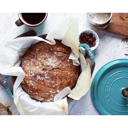 Staub Round Dutch Oven: 4 QT, Turquoise