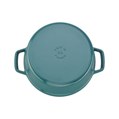 Staub Round Dutch Oven: 4 QT, Turquoise