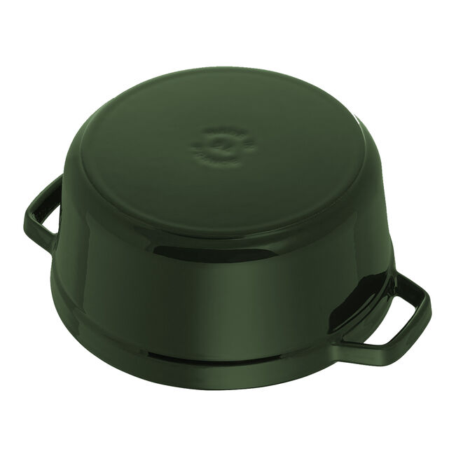 Staub Round Dutch Oven: 7 QT, Basil