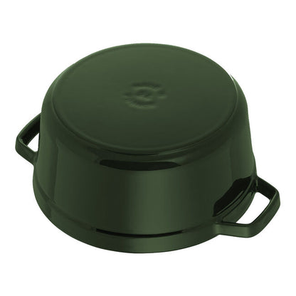 Staub Round Dutch Oven: 7 QT, Basil