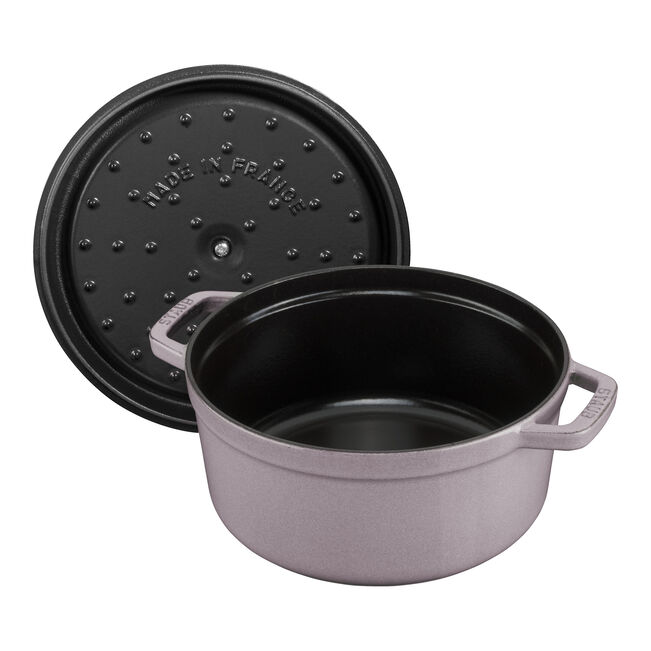 Staub Round Dutch Oven: 7 QT, Lilac