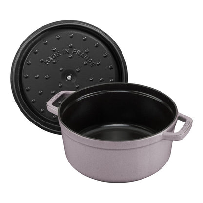Staub Round Dutch Oven: 7 QT, Lilac