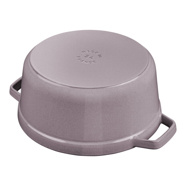 Staub Round Dutch Oven: 7 QT, Lilac