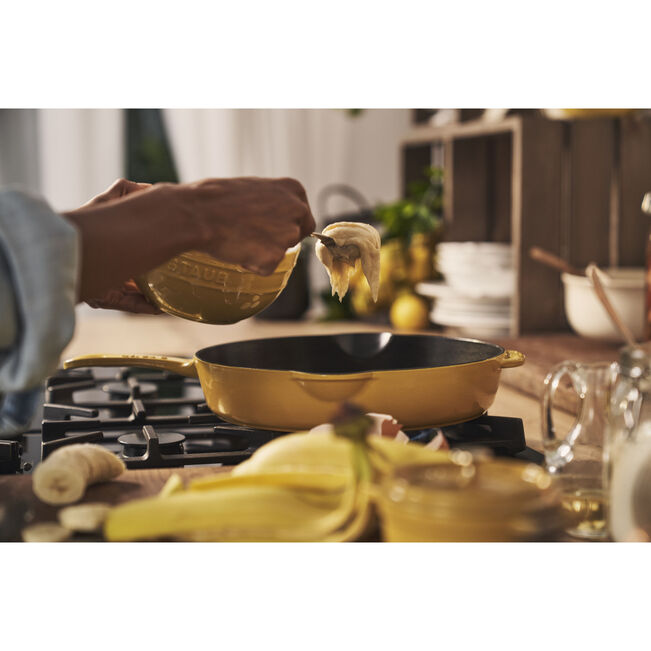 Staub Traditional Deep Skillet: 11", Citron