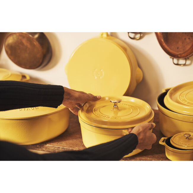 Staub Traditional Deep Skillet: 11", Citron