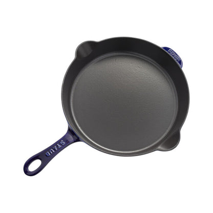 Staub Traditional Deep Skillet: 11", Dark Blue