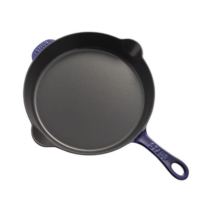 Staub Traditional Deep Skillet: 11", Dark Blue