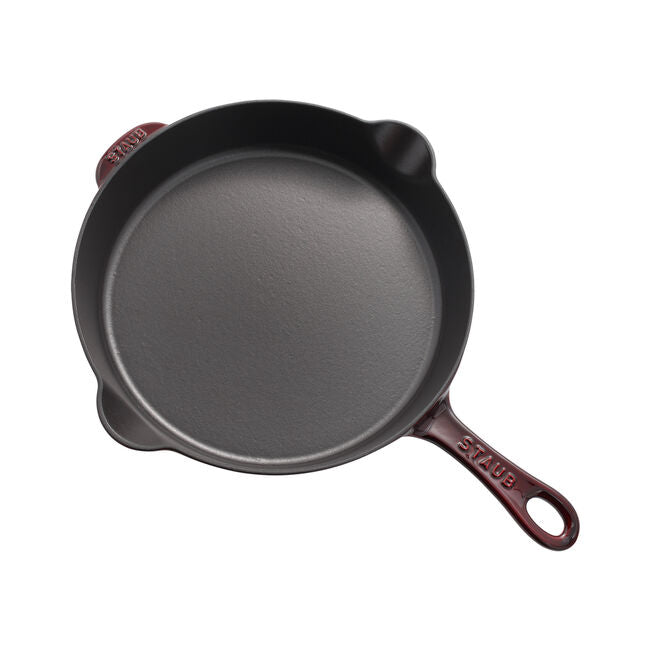 Staub Traditional Deep Skillet: 11", Grenadine