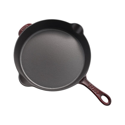 Staub Traditional Deep Skillet: 11", Grenadine