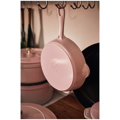 Staub Traditional Deep Skillet: 11", Peony Pink