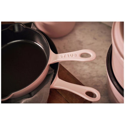 Staub Traditional Deep Skillet: 11", Peony Pink