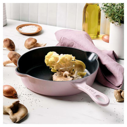 Staub Traditional Deep Skillet: 11", Peony Pink