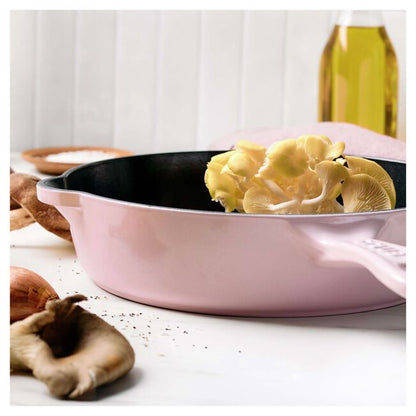 Staub Traditional Deep Skillet: 11", Peony Pink