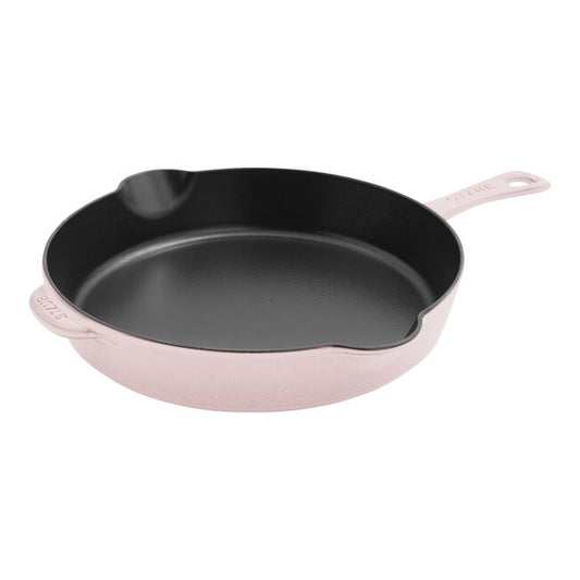 Staub Traditional Deep Skillet: 11", Peony Pink
