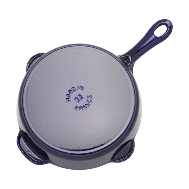 Staub Traditional Deep Skillet:  8.5", Dark Blue