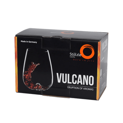 Stolzle Vulcano Stemless Wine Glasses (Set of 2): 16 oz.