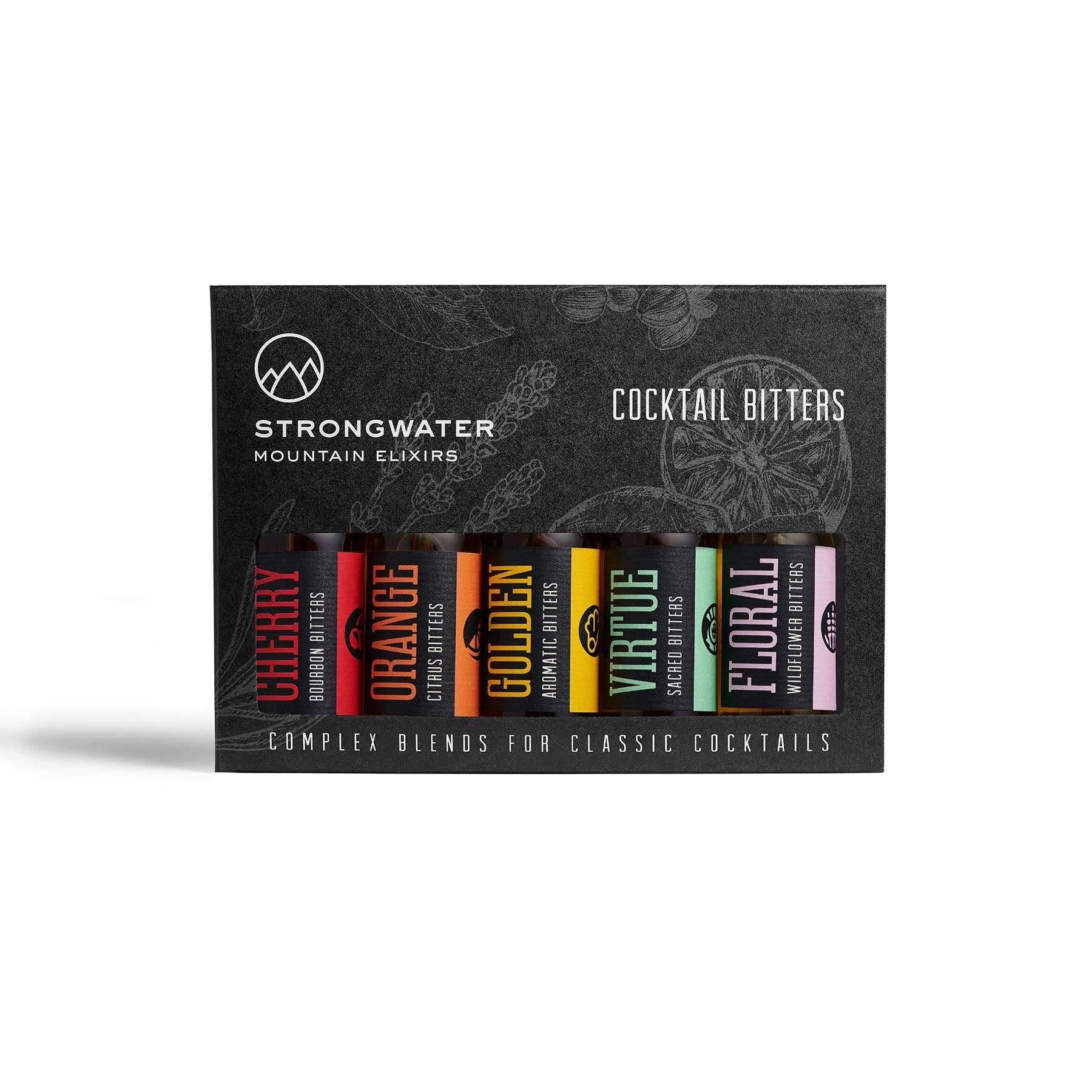 Strongwater Cocktail Bitters Sample Set – Popover Kitchen Supply ...