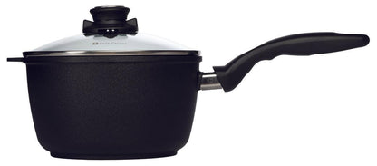 Swiss Diamond XD Saucepan With Lid: 3.2 QT / 8"