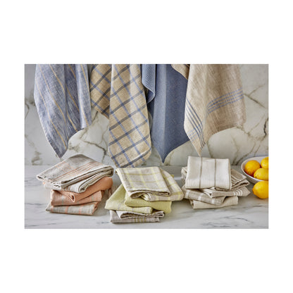 TAG Dishtowels (Set of 4): Canyon Woven, Blue Denim
