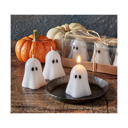 tag Mini Candles (Set of 3): Ghost
