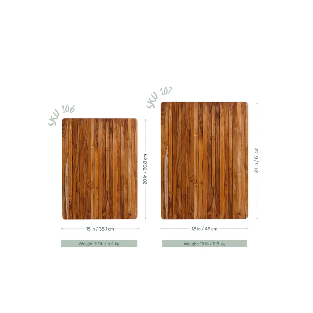 TeakHaus Professional Cutting Board: Large