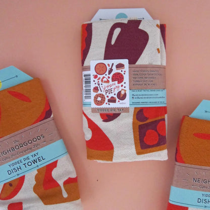 The Neighborgoods Tea Towel: Pie