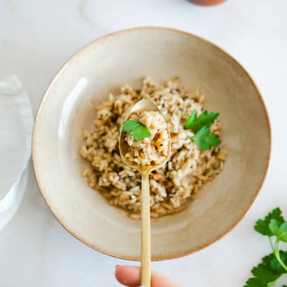 Tiberino Risotto Basmati with Porcini