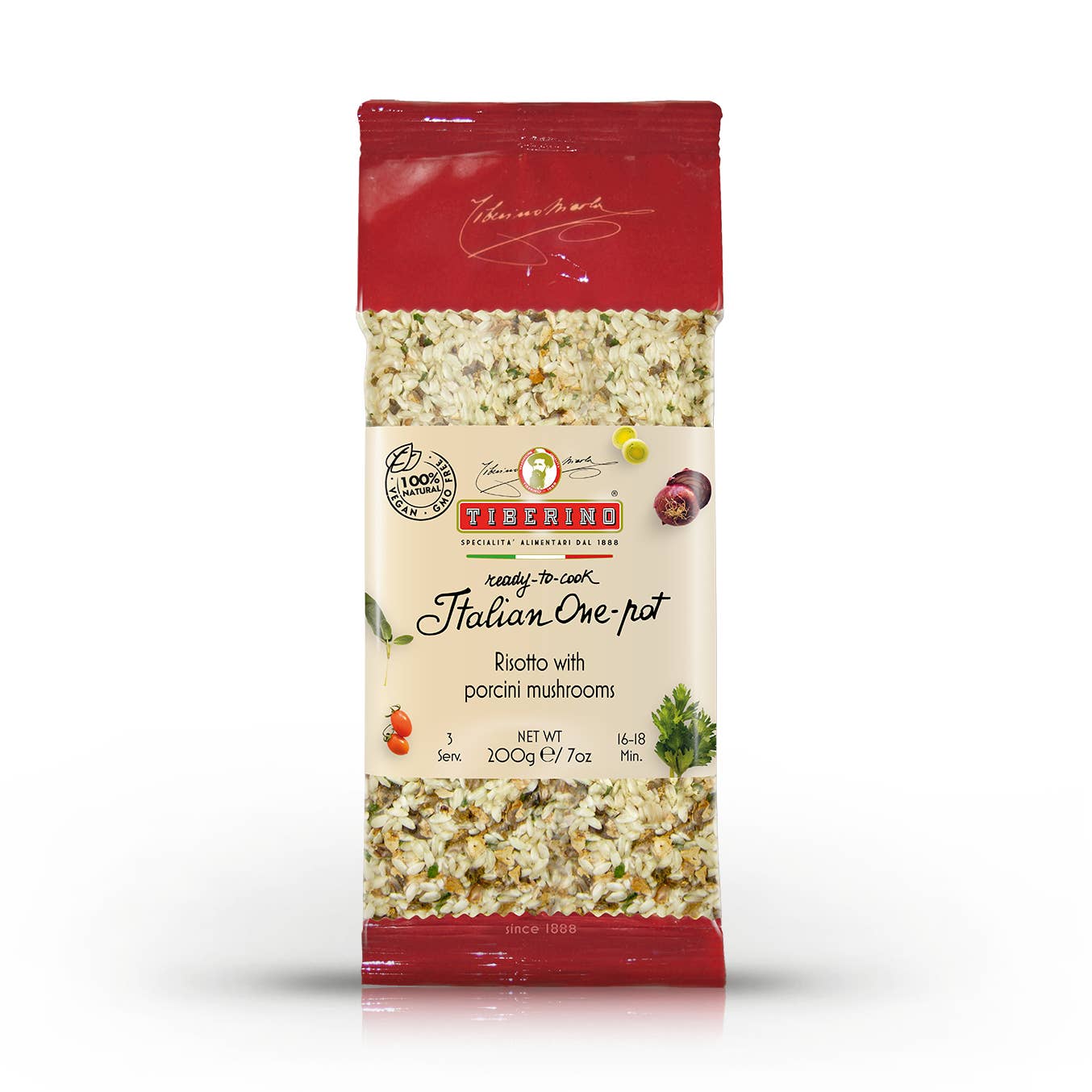 Tiberino Risotto Basmati with Porcini