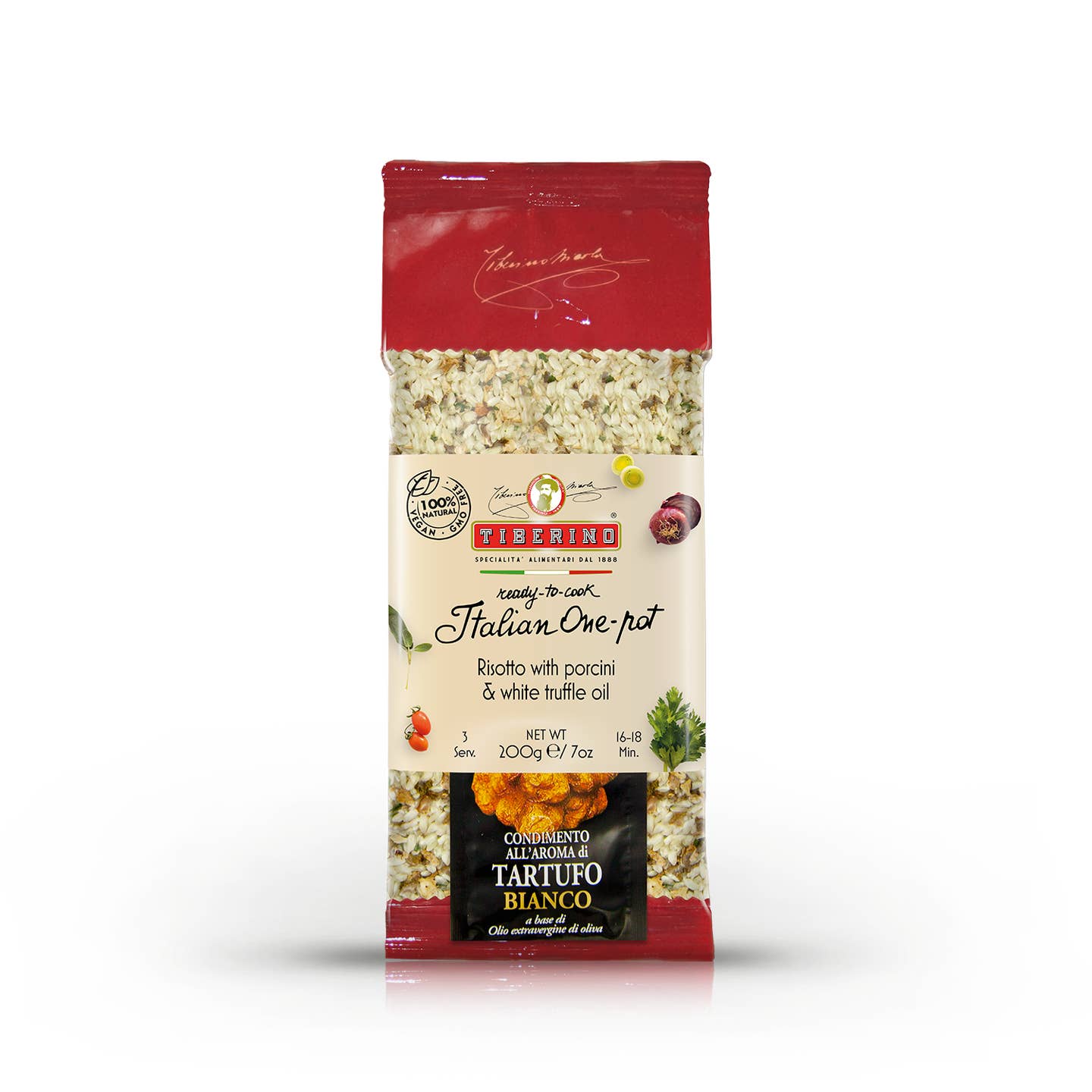 Tiberino Risotto with Porcini and White Truffle Oil