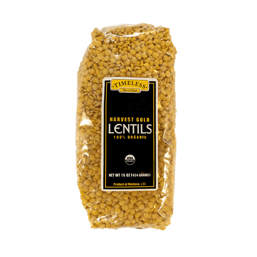 Timeless Foods Harvest Gold Lentils