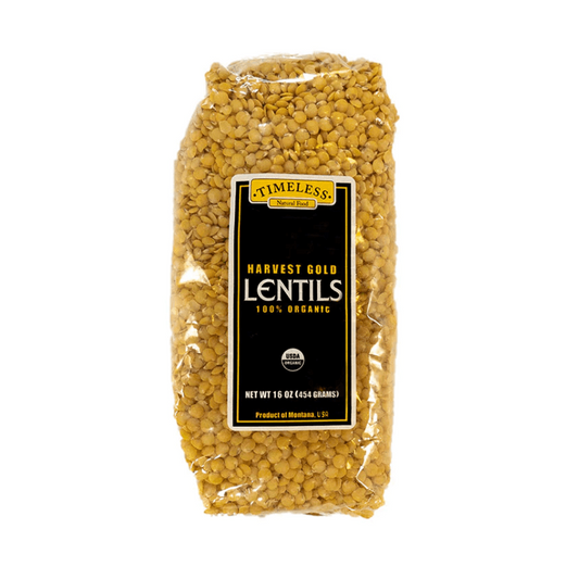 Timeless Foods Harvest Gold Lentils