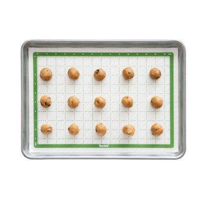 TOVOLO Silicone Pro-Grade Baking Mat: Half Sheet (16.5" x 11.5")