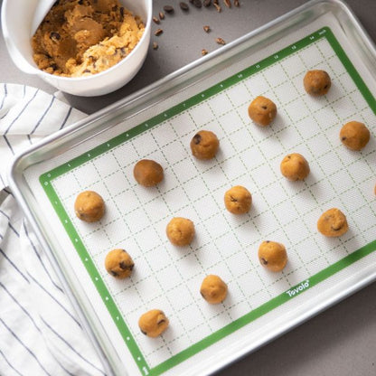 TOVOLO Silicone Pro-Grade Baking Mat: Half Sheet (16.5" x 11.5")