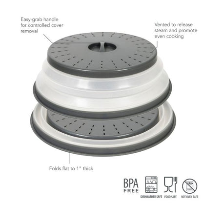 Tovolo Collapsible Microwave Food Cover: Large
