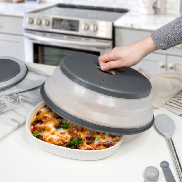 Tovolo Collapsible Microwave Food Cover: Large