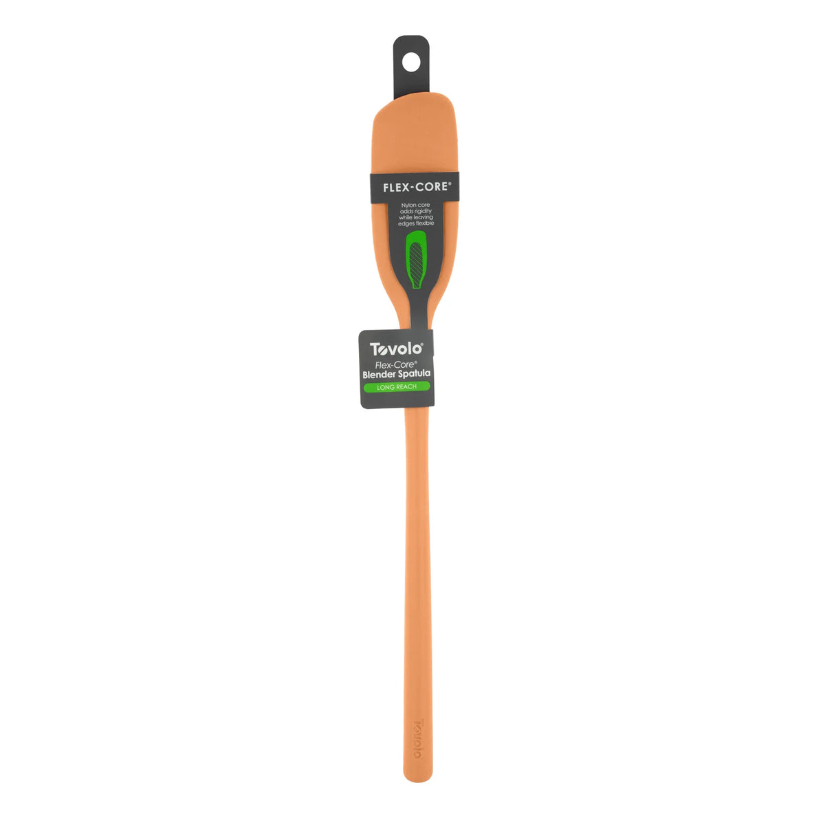 Tovolo Flex-Core All Silicone Blender Spatula: Apricot