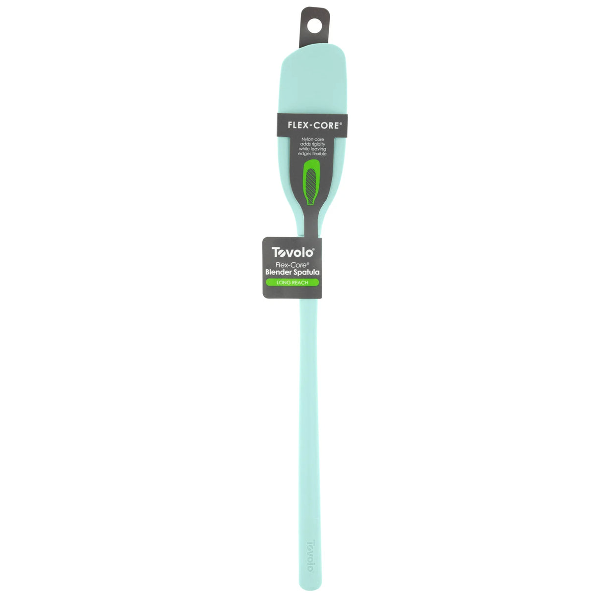Tovolo Flex-Core All Silicone Blender Spatula: Aqua