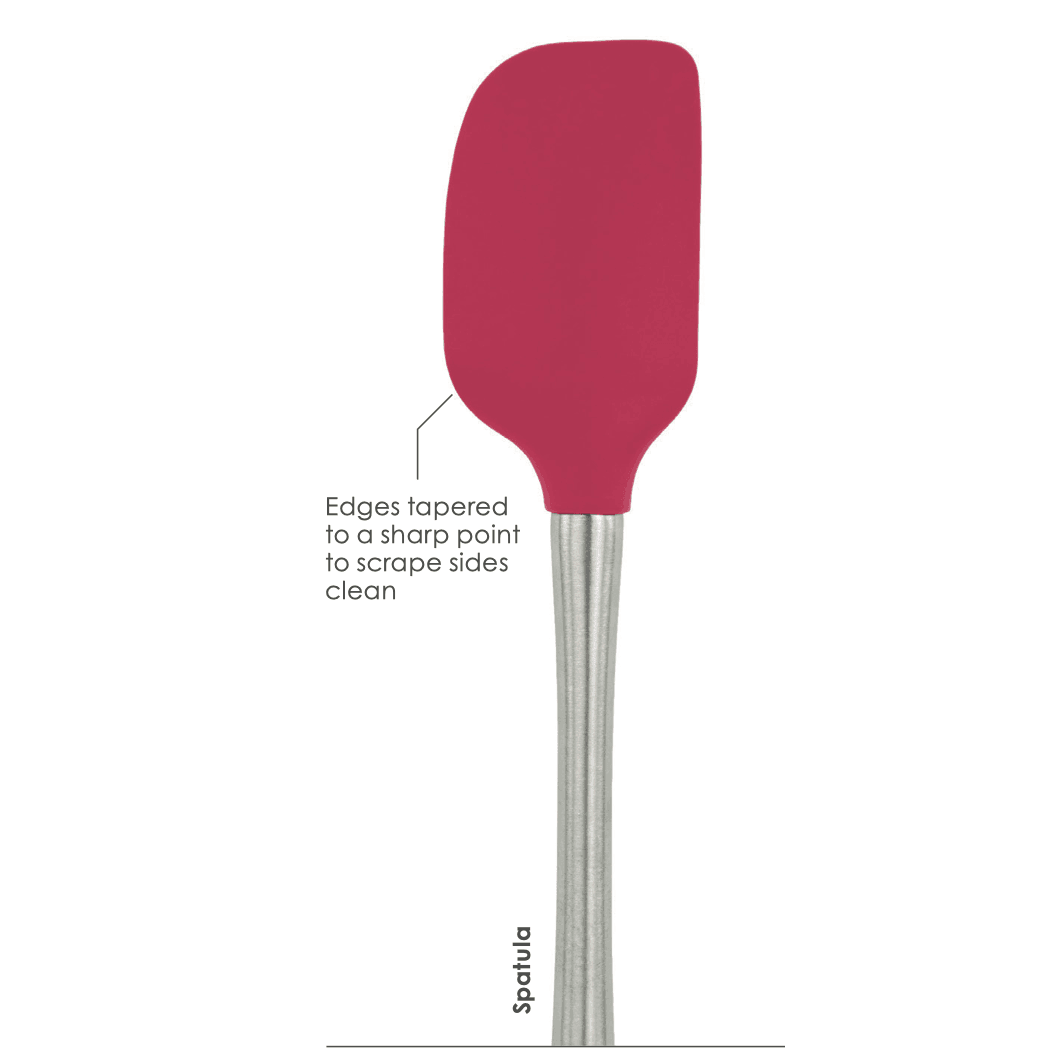 Tovolo Flex-Core Stainless Steel Handle Spatula: Viva Magenta