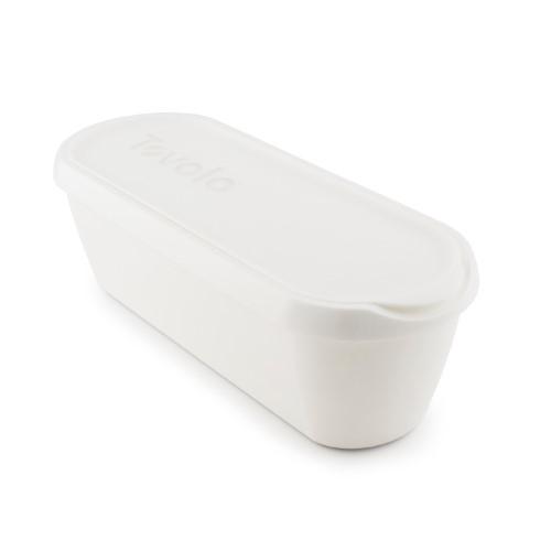 Tovolo Glide-A-Scoop Ice Cream Tub: 2.5QT, White