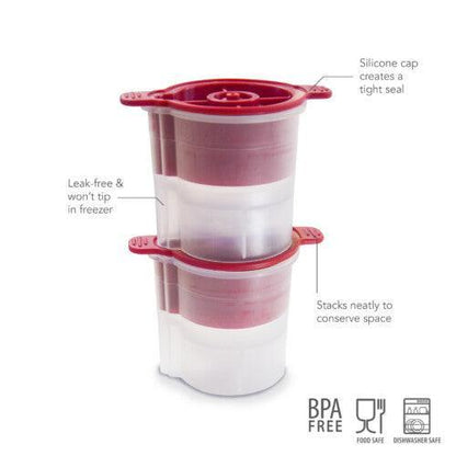 Tovolo Ice Molds (Set of 2): Tree & Snowflake Ornaments