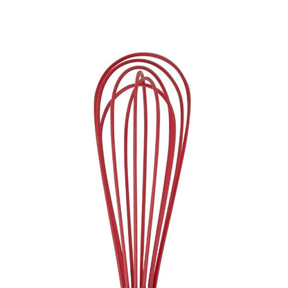 Tovolo Silicone Coated Stainless Steel Whisk:  9", Cayenne