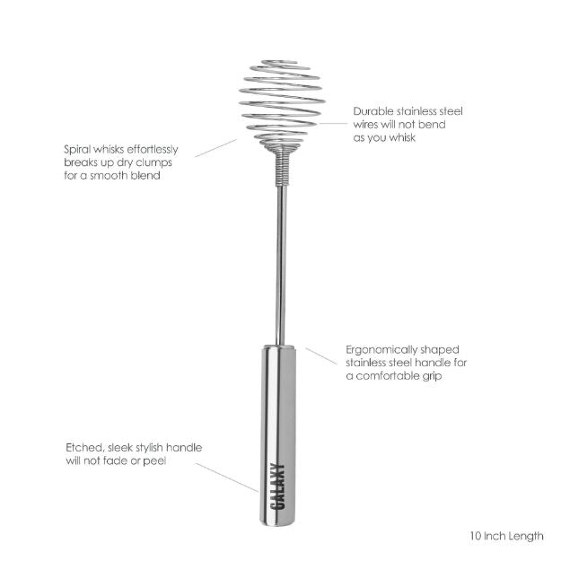 Tovolo Stainless Steel Whisk: 10", Coil