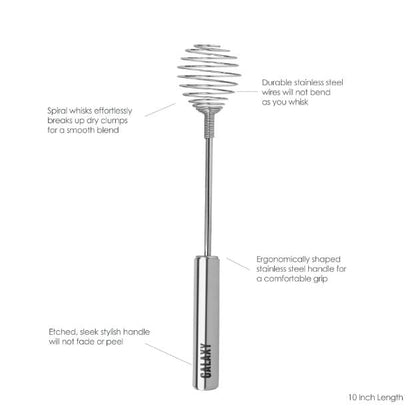 Tovolo Stainless Steel Whisk: 10", Coil